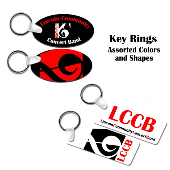 LCCB Key Rings